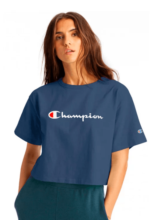 CAMISETA CROPPED LOGO SCRIPT INK W5950B 550757