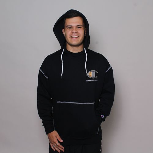 BLUSA MOLETOM CHAMPION CANGURU GLOBAL EXPLORER INK S79183B 5865ZA