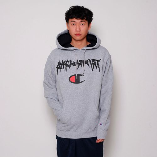 BLUSA MOLETOM CANGURU CHAMPION X EXCLUSIVIST GF89B EXGOTH
