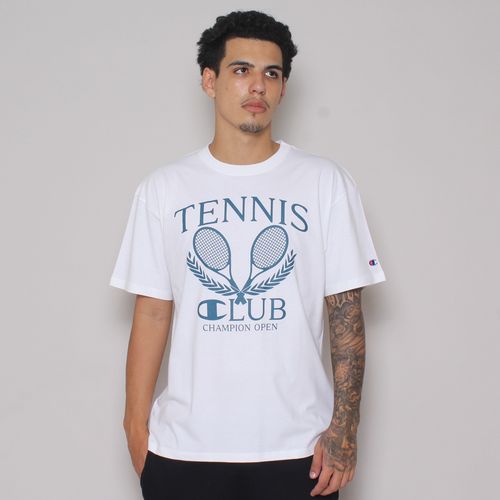 CAMISETA CHAMPION MANGA CURTA TENNIS CLUB GT23B 586K4B