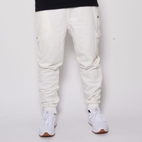 CALÇA MOLETOM CHAMPION CARGO MINI SCRIPT BORD P59400B Y06819