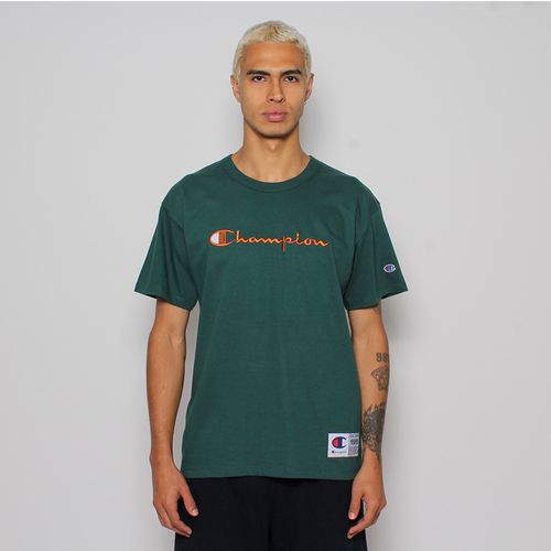 CAMISETA CHAMPION SCRIPT BORDADO GT220B ESC5041BC