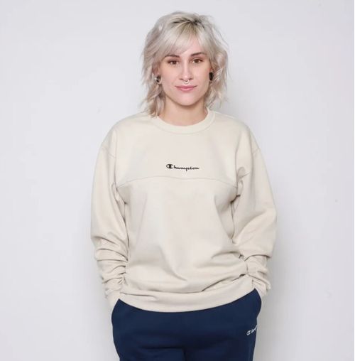 CAMISETA CHAMPION MANGA LONGA MINI SCRIPT GT52B