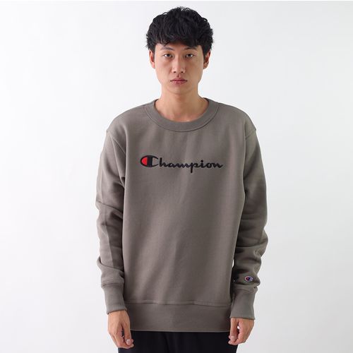 BLUSA MOLETOM CHAMPION LOGO BORDADO TECIDO GROSSO GF371B Y08069