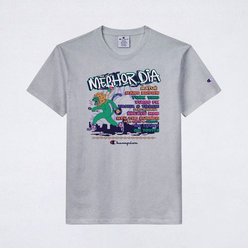 CAMISETA CHAMPION MC CHAMPION X MELHOR DIA GRAPHIC GT220B MDIA