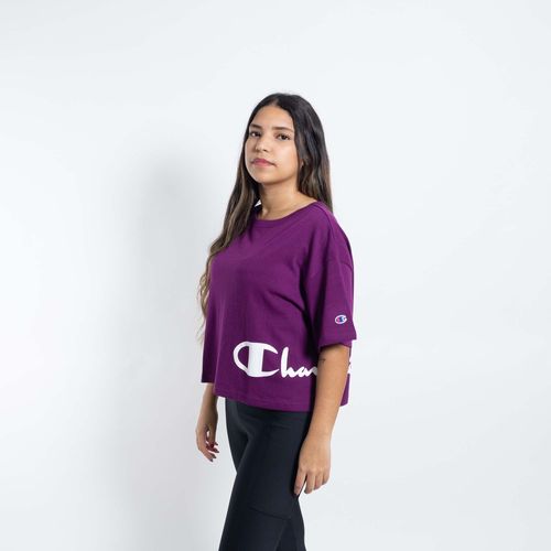 CAMISETA CROPPED CHAMPION SCRIPT AROUND WL956G 550340