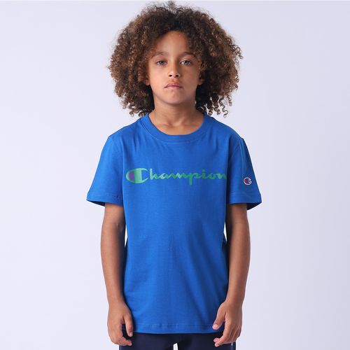 CAMISETA CHAMPION KIDS SCRIPT COLORS 305908B Y08069COR