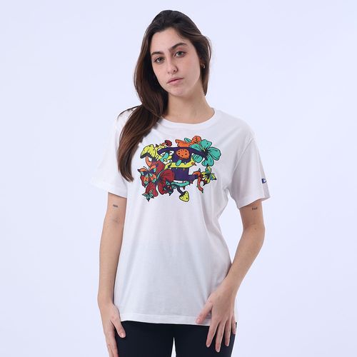 CAMISETA CHAMPION MC C FLOWERS GT18B 224CFLORW