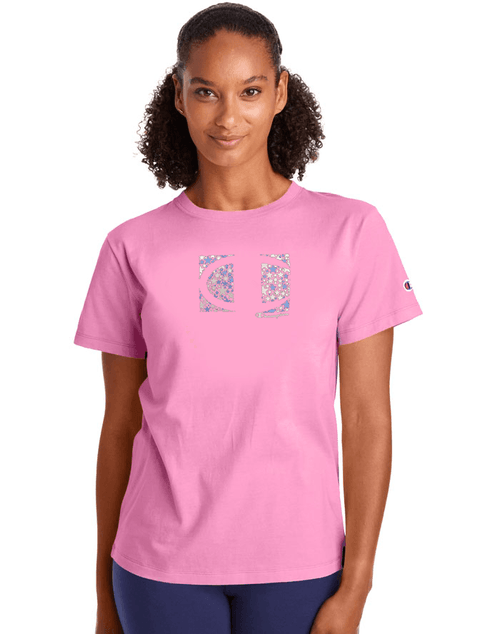 CAMISETA CHAMPION  FEMININA BIG C STARS INK GT18B 586922