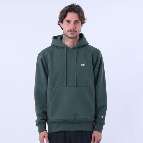 BLUSA MOLETOM CHAMPION CANGURU LOGO C EMBROIDERY TECIDO GROSSO GF310B Y06145