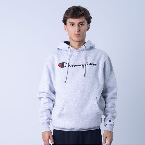 MOLETOM CHAMPION CANGURU SCRIPT GF89B Y06794