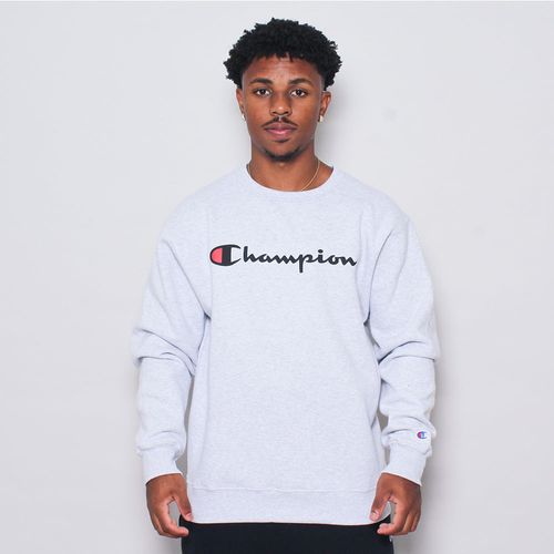 MOLETOM CARECA CHAMPION  LOGO SCRIPT INK GF88B Y06794