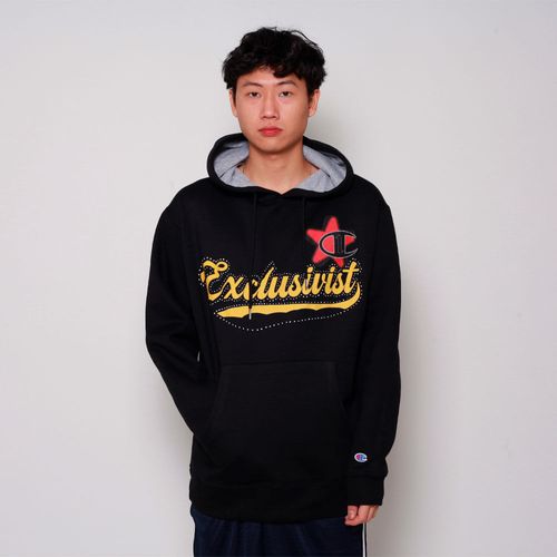 MOLETOM CHAMPION X EXCLUSIVIST SCRIPT GF89B EXSCRIPT