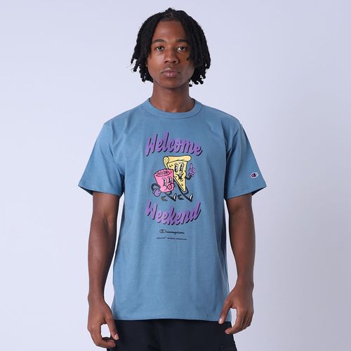 CAMISETA CHAMPION WELCOME WEEKEND PIZZA GT220B 125WWP