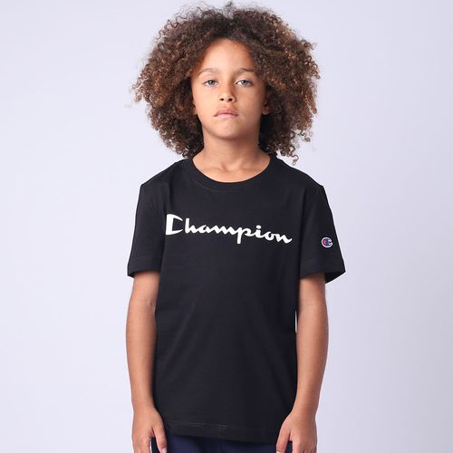 CAMISETA CHAMPION KIDS LOGO SCRIPT INK 305908B Y06794