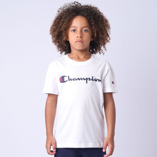 CAMISETA CHAMPION KIDS LOGO SCRIPT INK 305908B Y06794