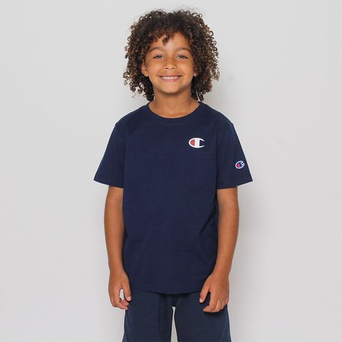 CAMISETA  CHAMPION INFANTIL C LOGO INK 305908B Y06591