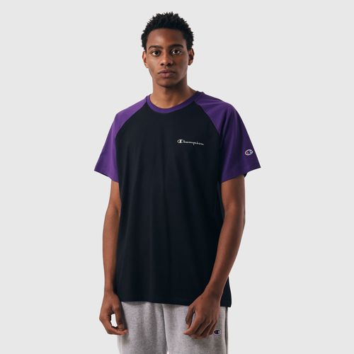 CAMISETA CHAMPION RAGLAN MINI SCRIPT RFLT T85332B SPCLGRX