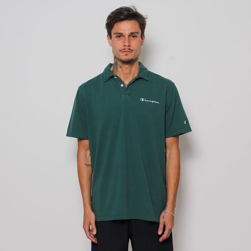 CAMISETA POLO CHAMPION PIQUET C LOGO  SCRIPT T95672 224SPCLGRX