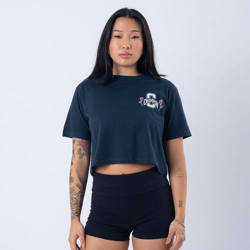 CAMISETA CROPPED CHAMPION TWO ROSES W5950B 5869UB