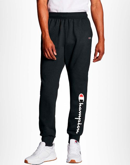 CALÇA CHAMPION MALHÃO JOGGER LOGO SCRIPT INK GP08B 586296