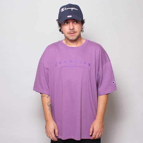 CAMISETA OVERSIZED CHAMPION SCRIPT LOGO T79187B 224CRV