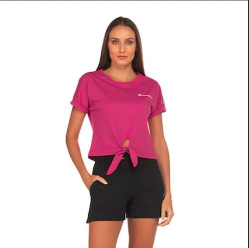 CAMISETA CROPPED LACO MINI SCRIPT SILK W5927B 586540