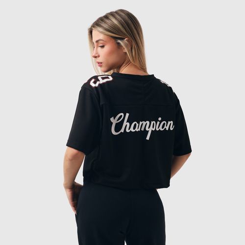 CAMISETA CROPPED CHAMPION BLOKECORE FOOTBALL T79301 BL0001